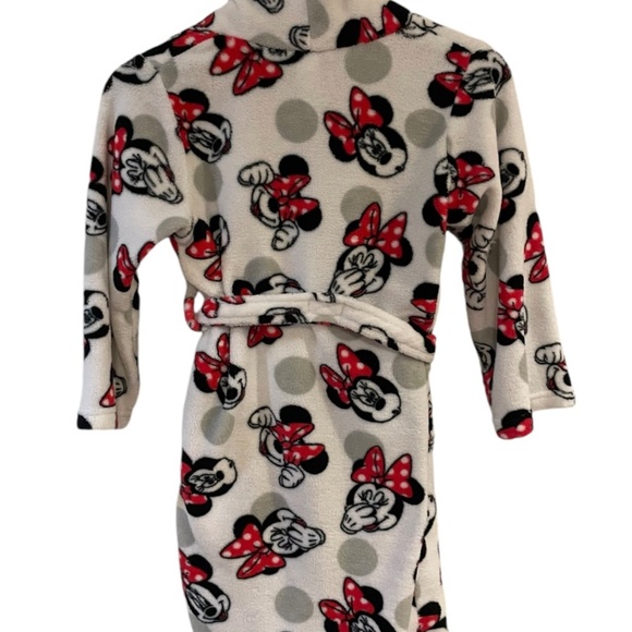 Disney’s Minnie Mouse Girls Robe SZ 8 - Picture 2 of 7